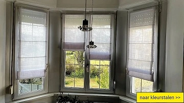 Vouwgordijn transparant